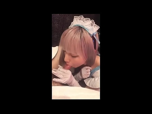 ❤️ Japana idolo [mayuka], franca servistina kostumo, parto 1, mamo kaj ŝerco kun locio ❤️❌ Porno ĉe ni ️❤